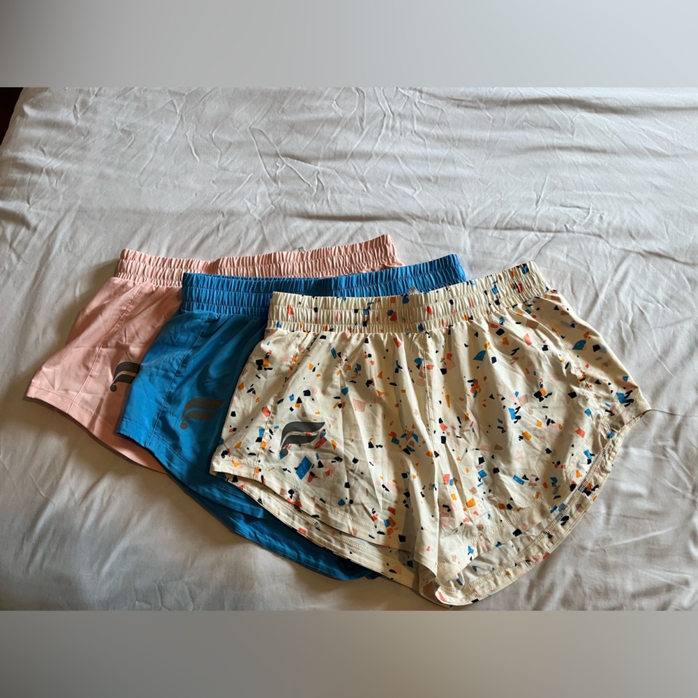 3 Fabletics shorts
